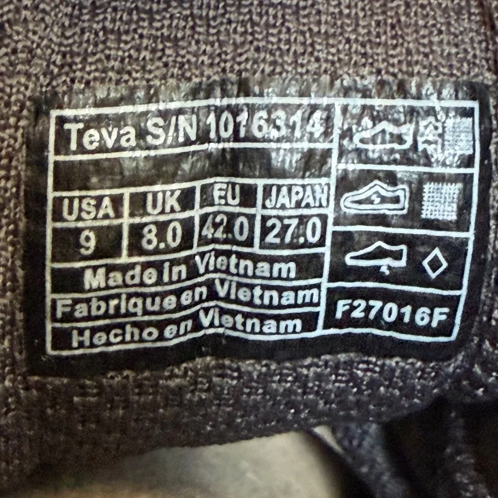 Teva Hiking Boots Black Gorpcore Waterproof Suede Mesh Mens 9 1016314 Teva Trailwinder Gore-Tex® Mid Hiking Boots (For Men) - Save 62% main image 4